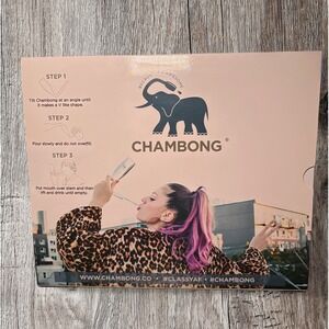 CHAMBONG- two (2) 6 oz Glasses ClassyAF Rapid Champagne Party Wedding